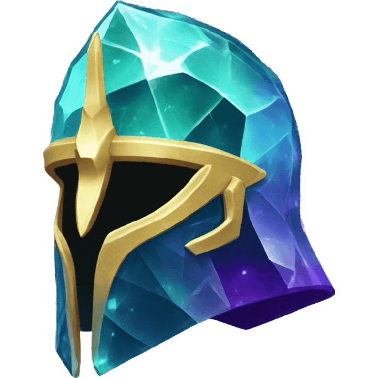 crystal geode paladin helmet emoji