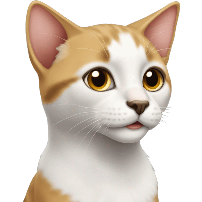 kedi ile köpek yatakta emoji