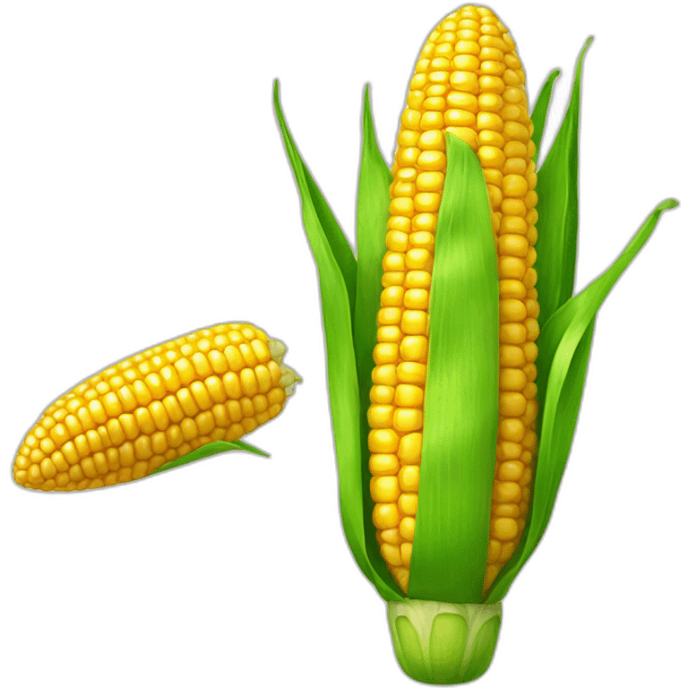 corn in the right hand emoji