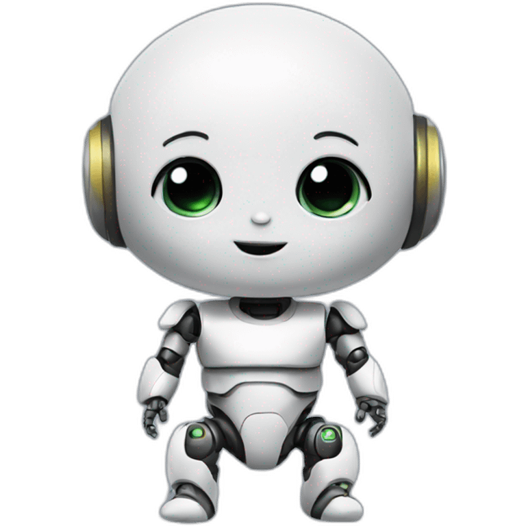 Robot baby emoji