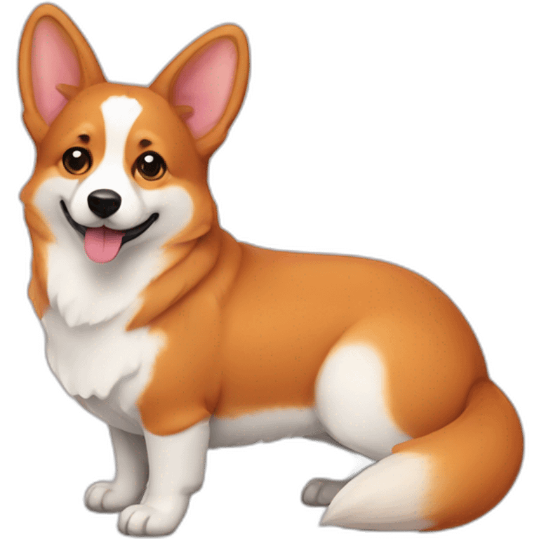 corgi-fox emoji