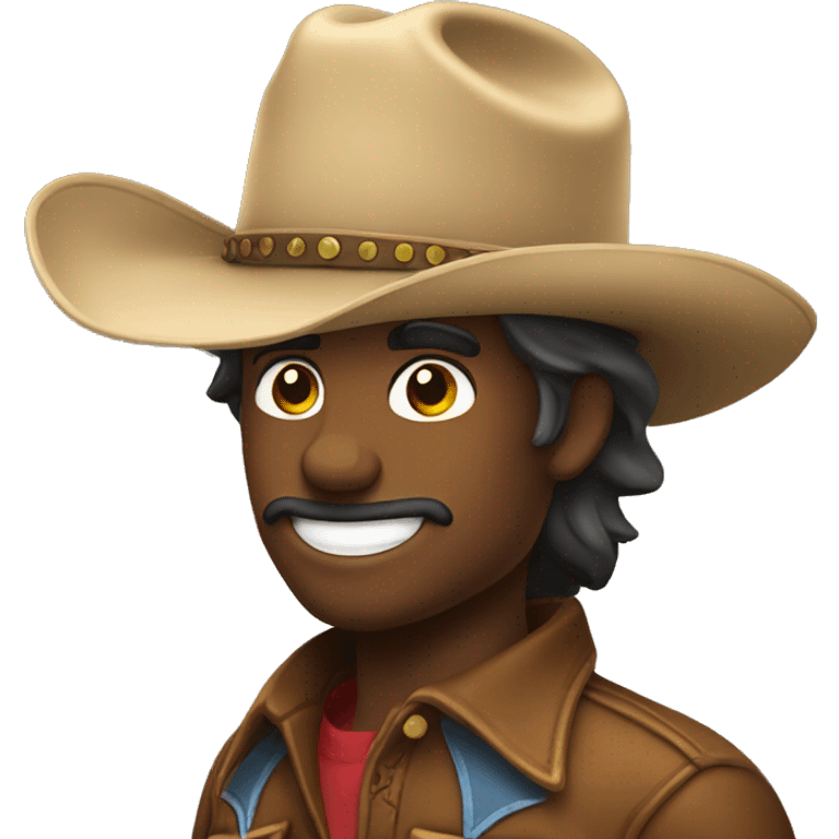 cowboy tipping hat emoji