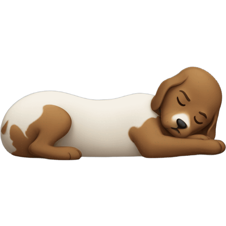 Toby sleeping emoji