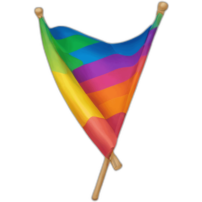 Lesbienne drapeau emoji