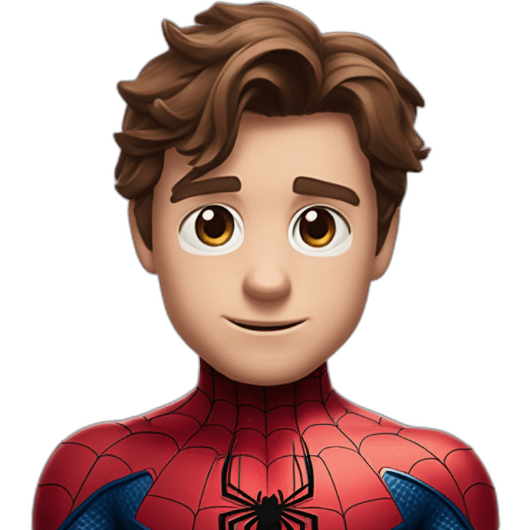 spider man du film avengers infinity war tom holland emoji