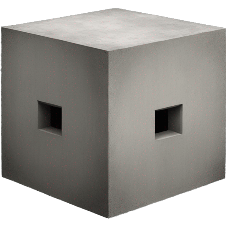 concrete cube bunker emoji