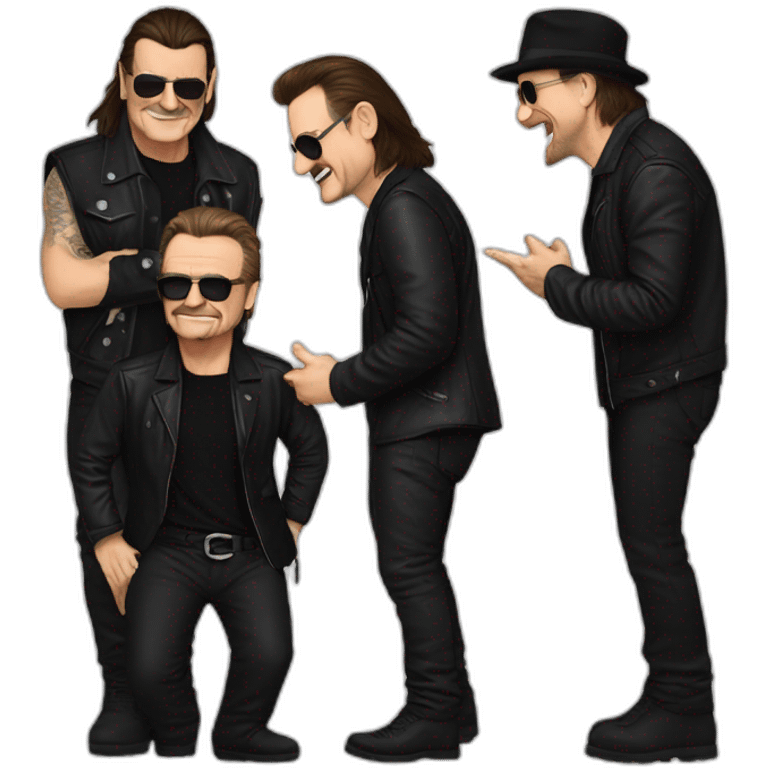 Bono u2 diciendo enterado emoji