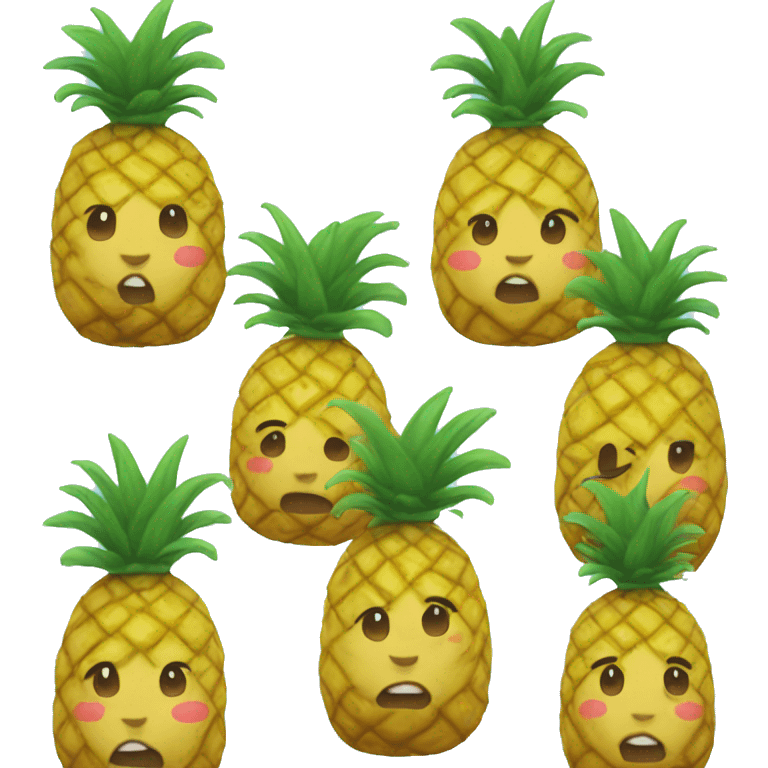 pineapple bun emoji