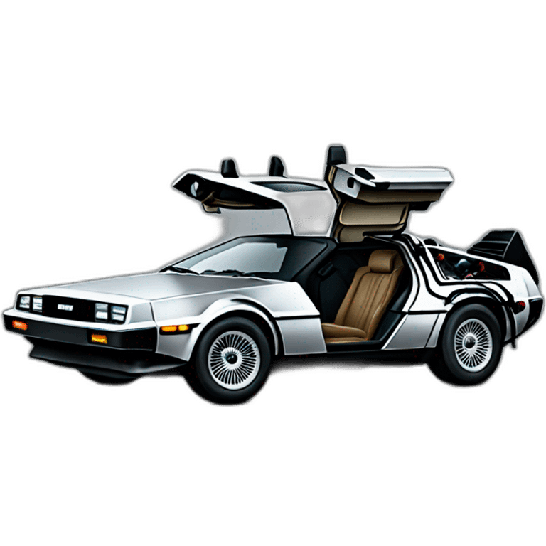 Delorean emoji