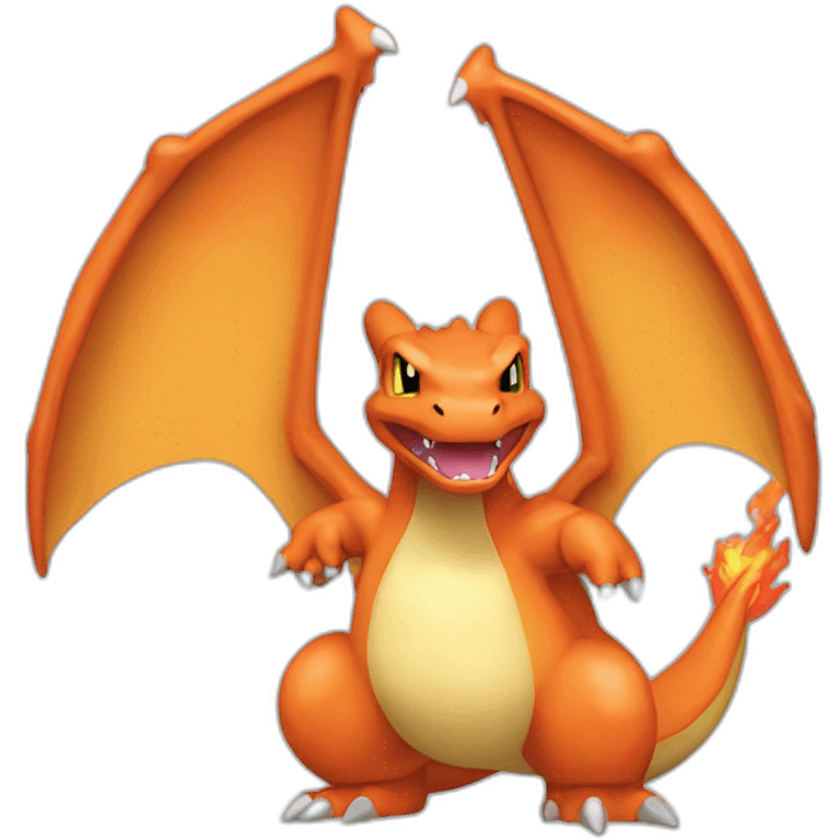 charizard pokemon fire red style emoji