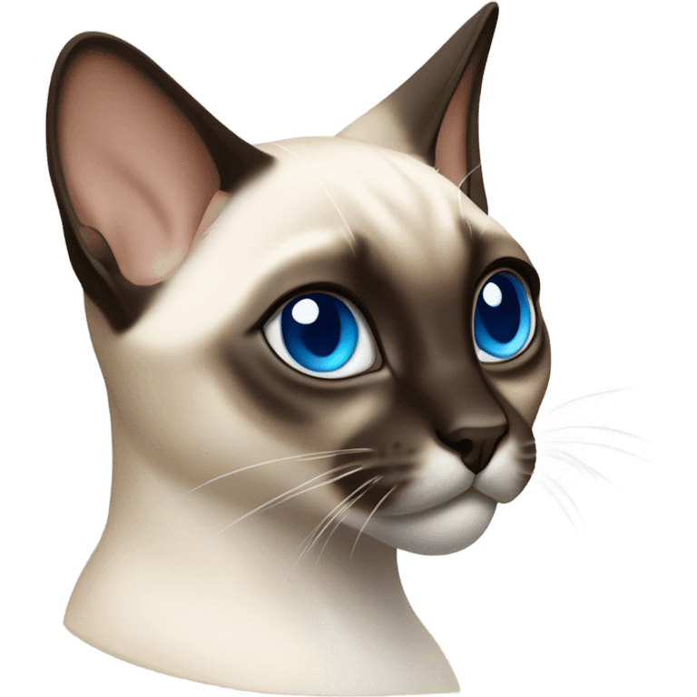 Siamese cat emoji