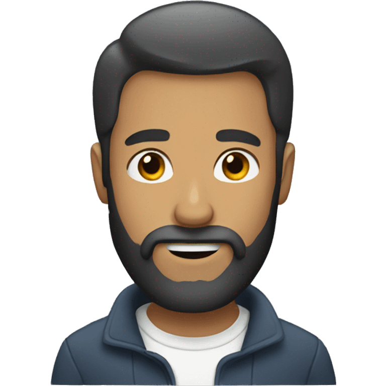 Man with beard emoji