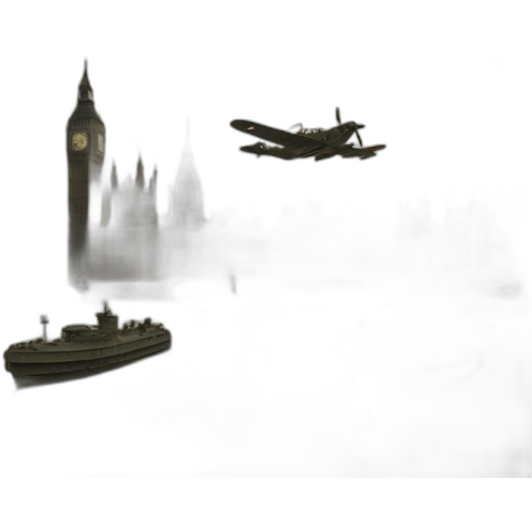 world war II london raid emoji