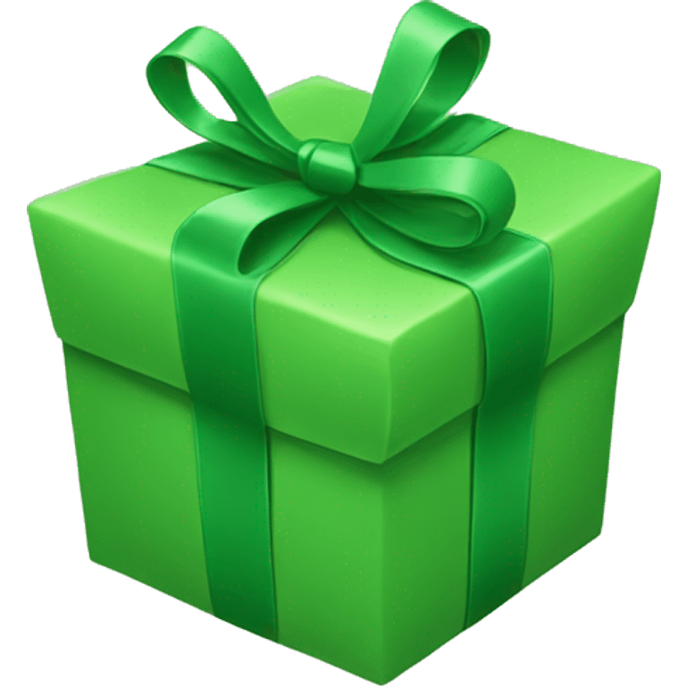 Green gifts  emoji