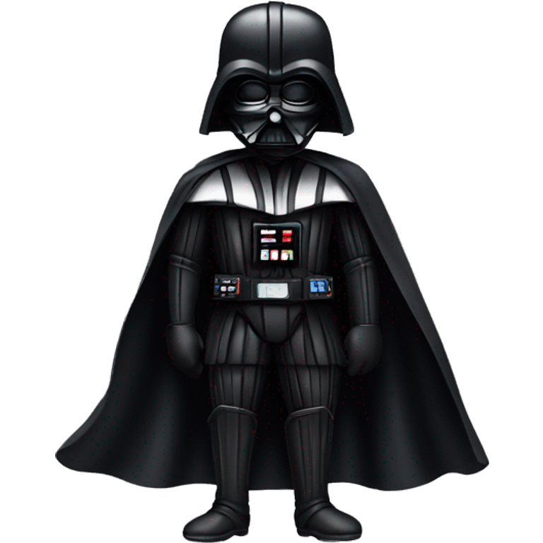 Darth Vader wearing a tutu emoji