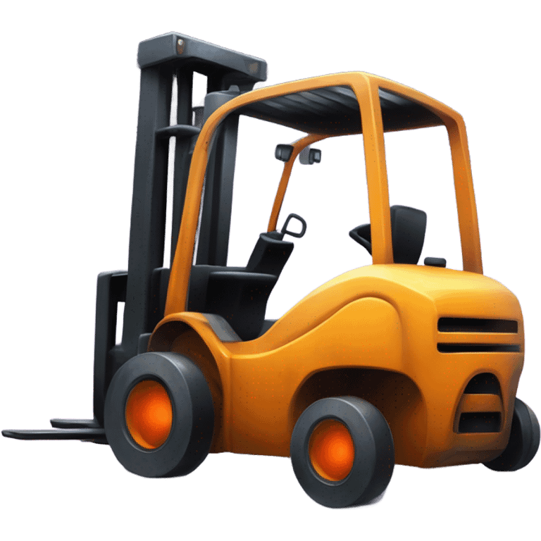 Haunted forklift emoji