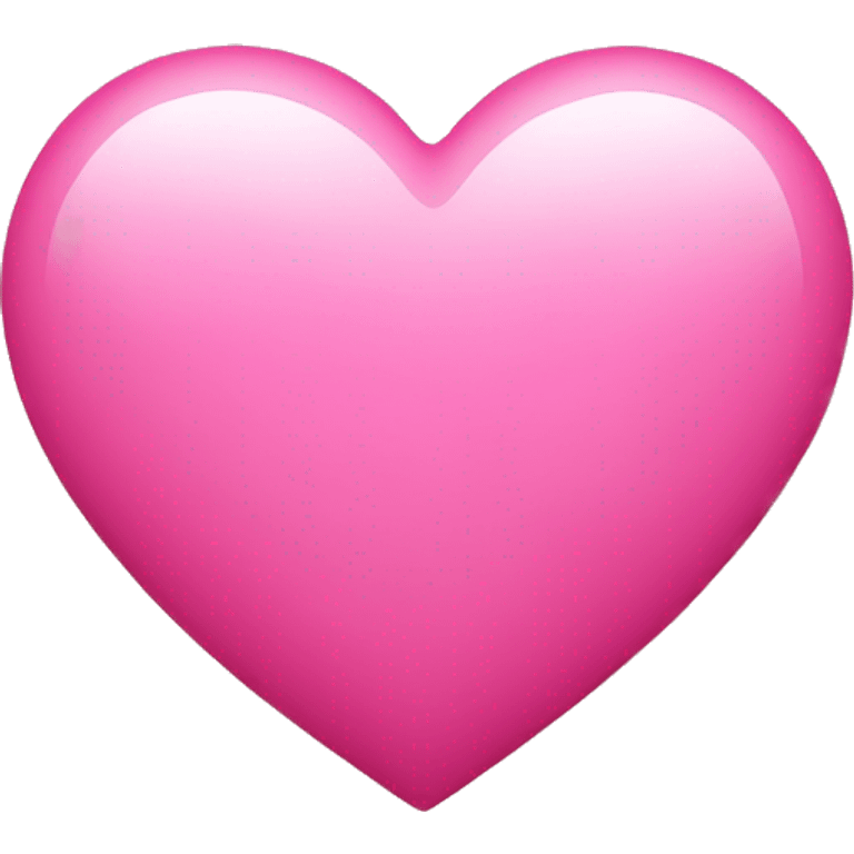 Pink heart emoji