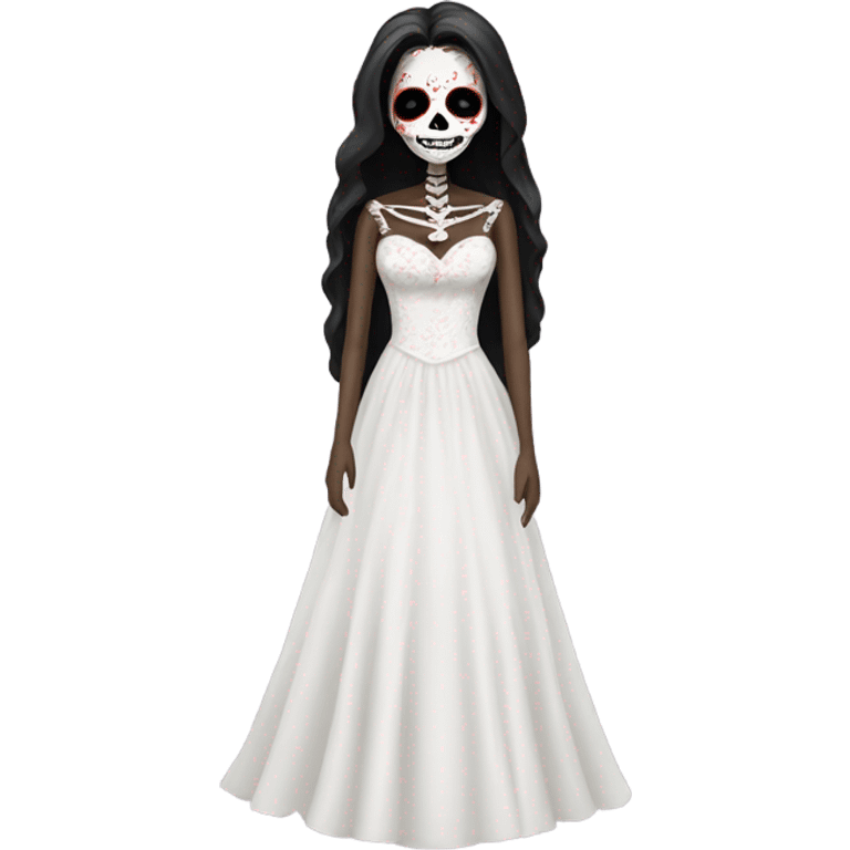 Muerte vestida de novia emoji