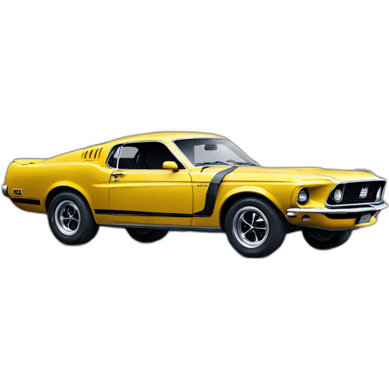 Dynamic Mustang 1969 emoji