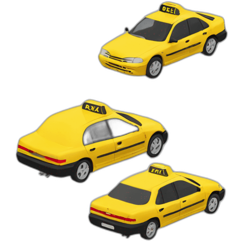 peugeot 406 taxi film Samy Naceri emoji