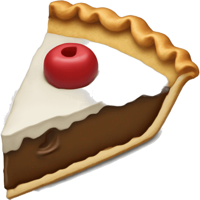 Pie with Brown clot indice emoji