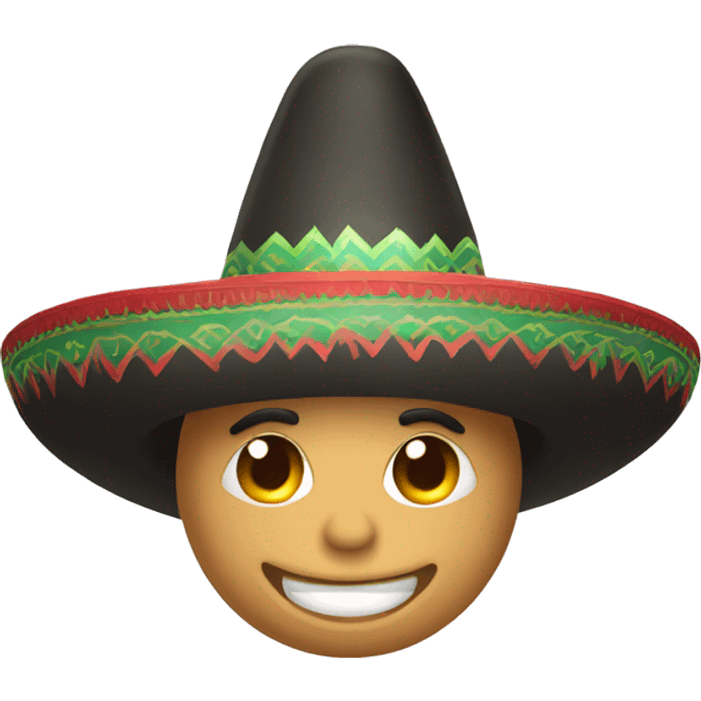 Mexican sombrero emoji