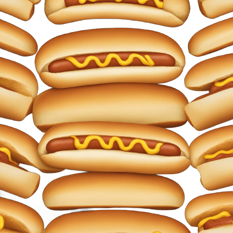 Hot dog bun emoji