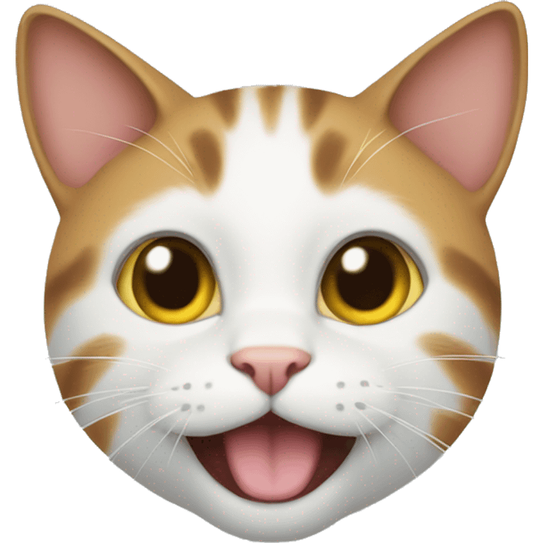 Cat wat the Three  emoji