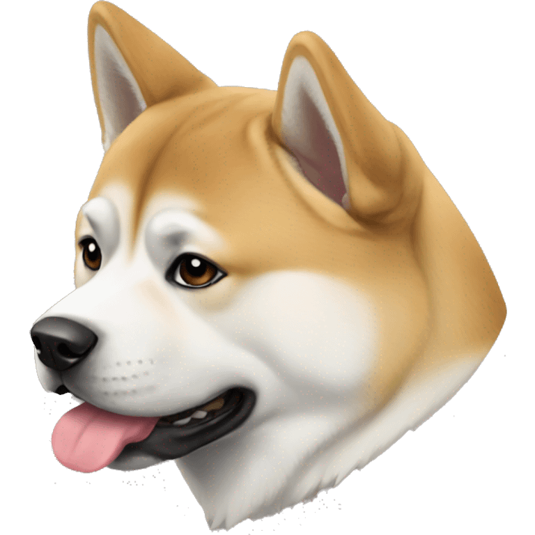 american akita  emoji