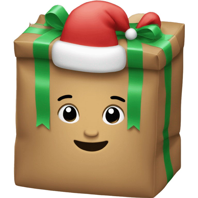 Christmas bag emoji