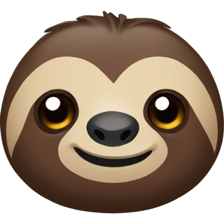 brown sloth  emoji