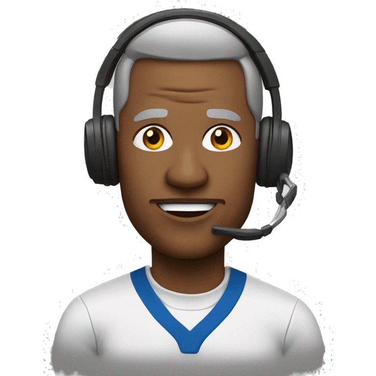 Football coach emoji