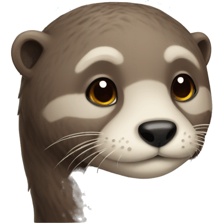 Cosy otter emoji