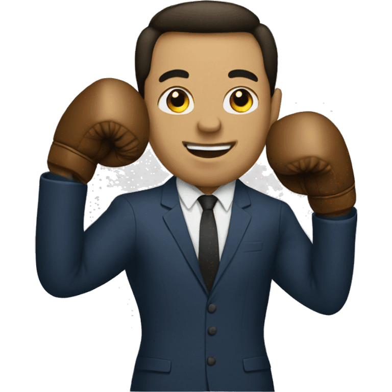 boxing announcer emoji