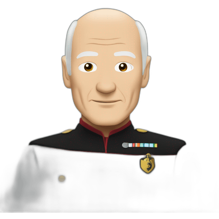 Captain Jean-Luc Picard emoji