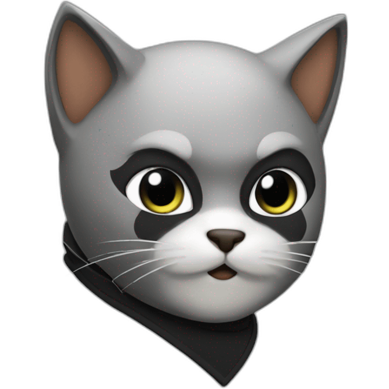 Cat ninja emoji