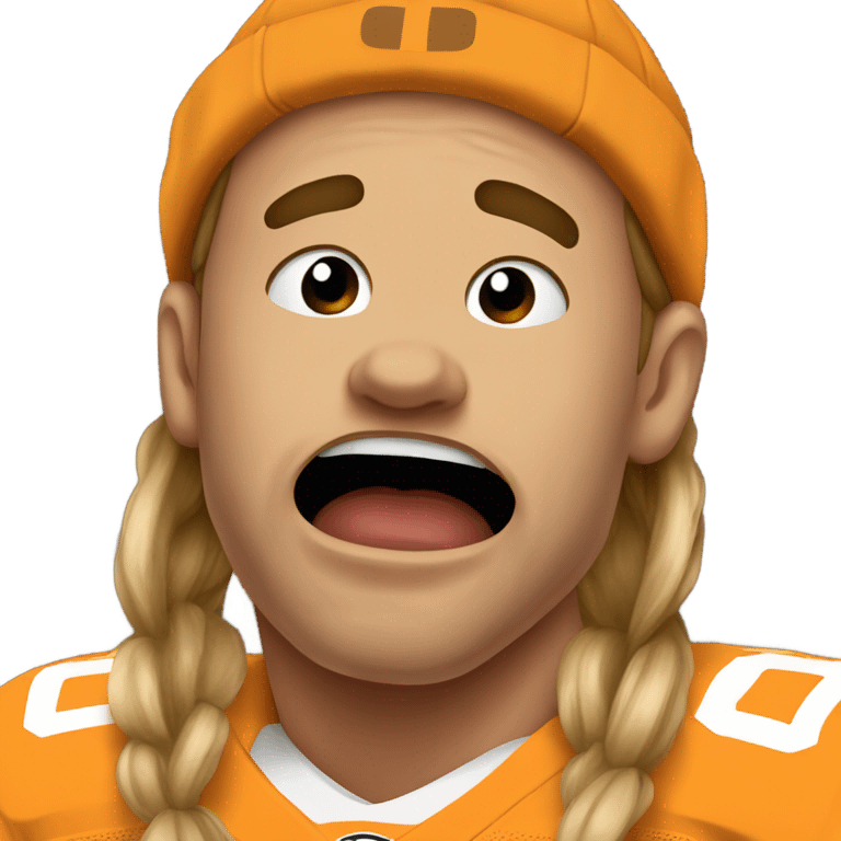 Tennessee fan crying  emoji