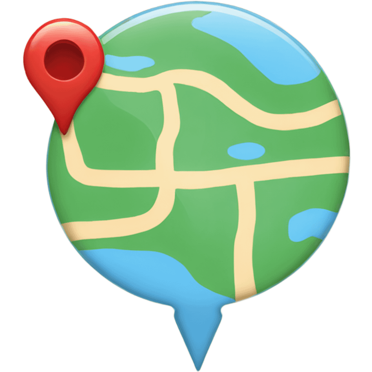 map pin emoji