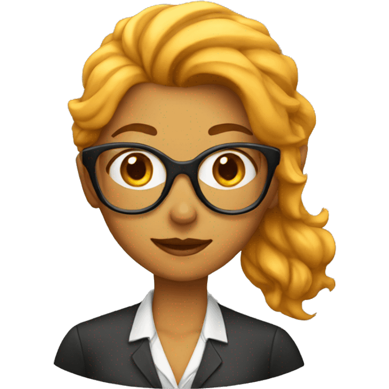 woman teacher fox emoji