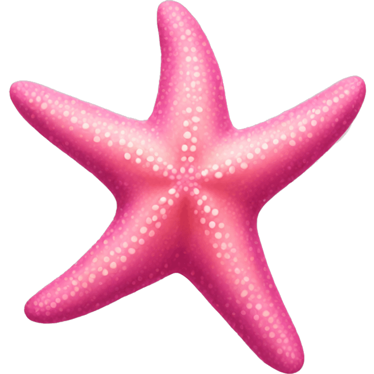 pink starfish emoji