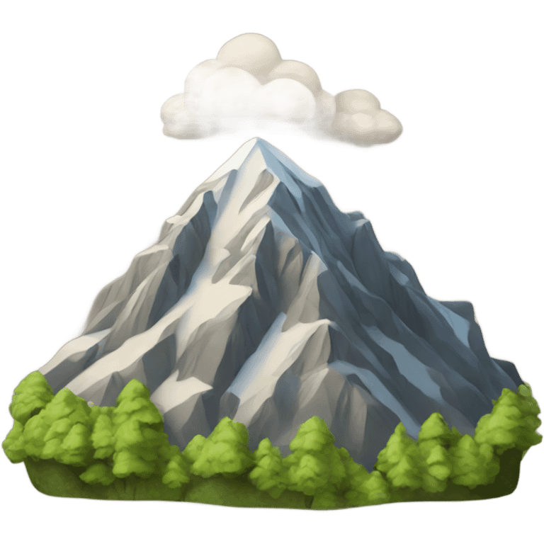 Mountain emoji