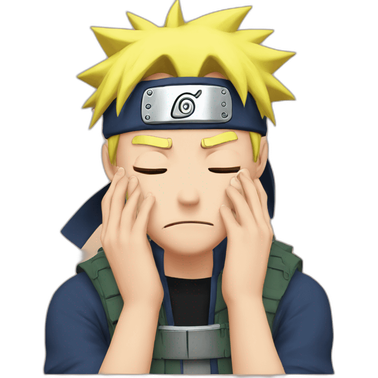 Naruto-crying emoji