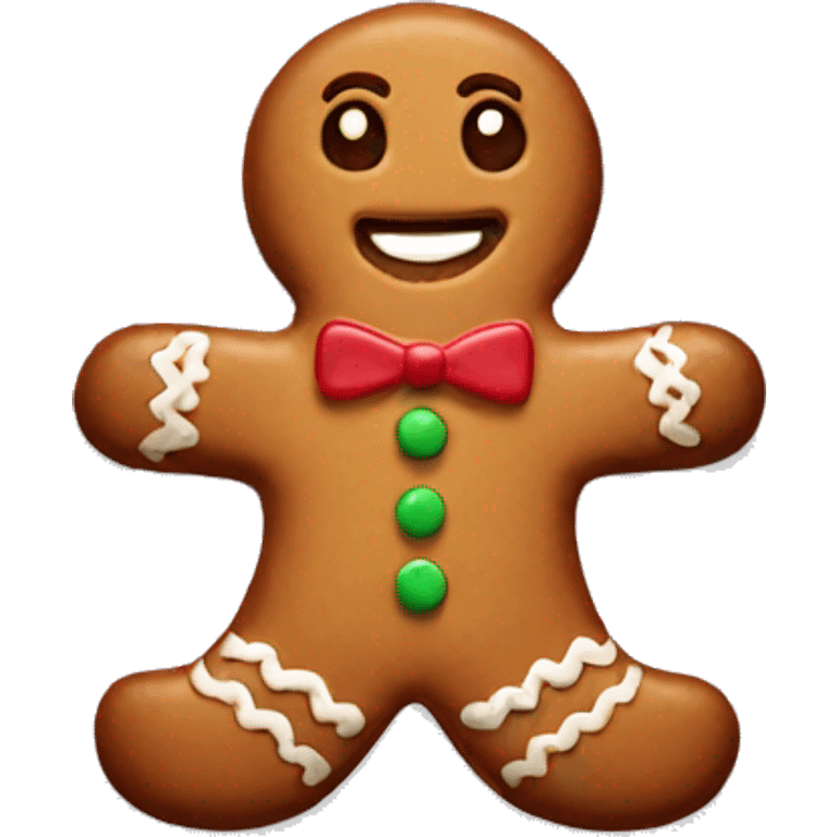 Gingerbread emoji