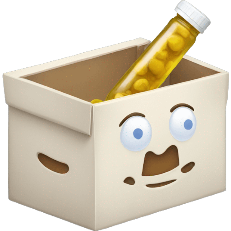 Box of Ozempic medicine  emoji