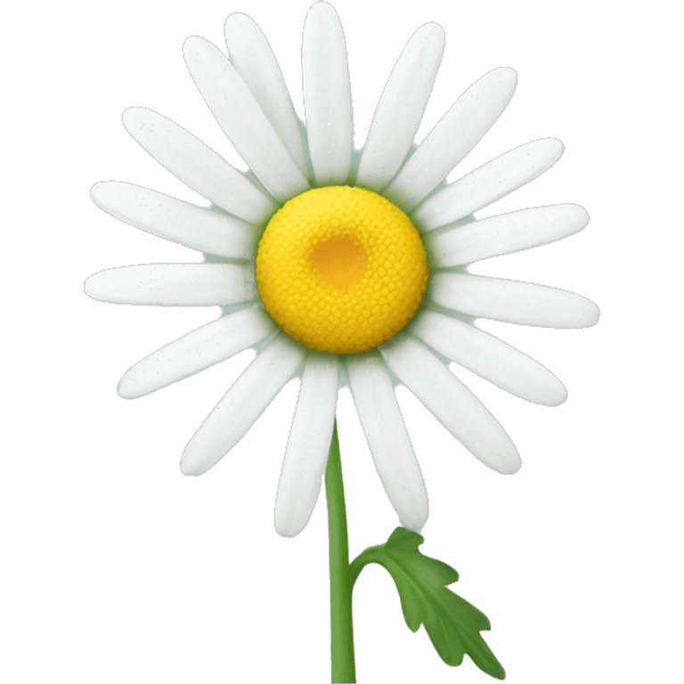 White daisy emoji