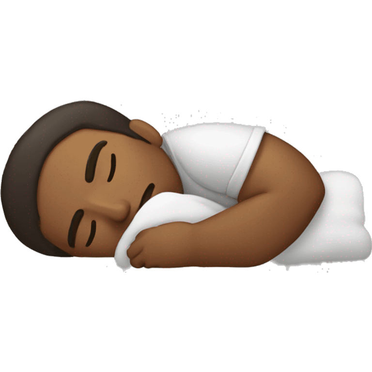 Guy sleeping emoji