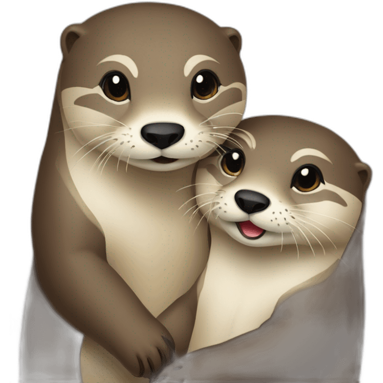 Loutre avec gaelle emoji