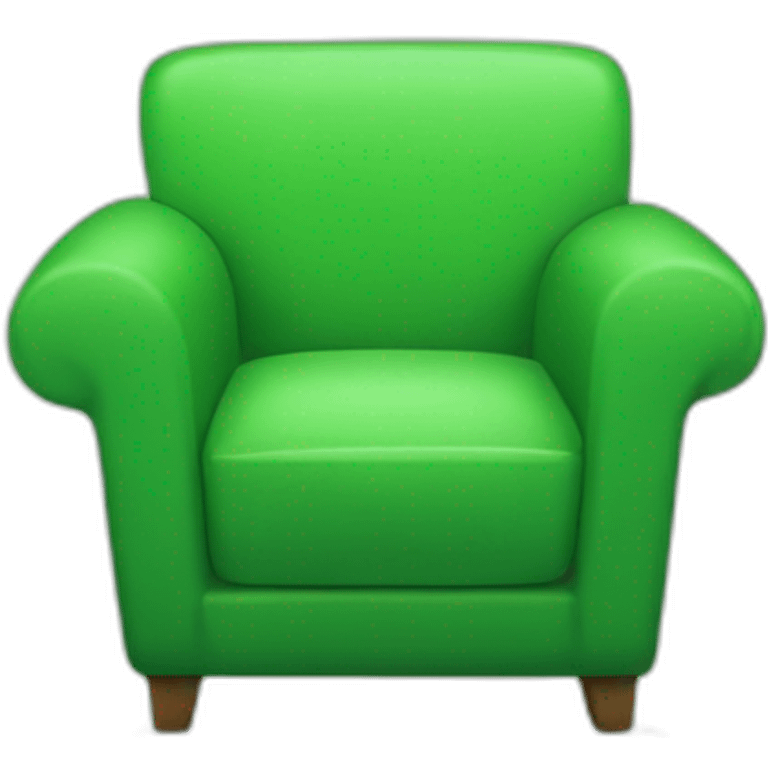 web site sitting on a green arrow chair emoji