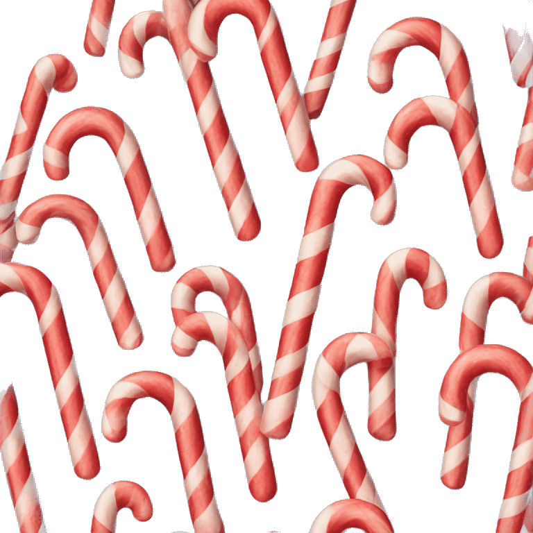 Candy cane emoji