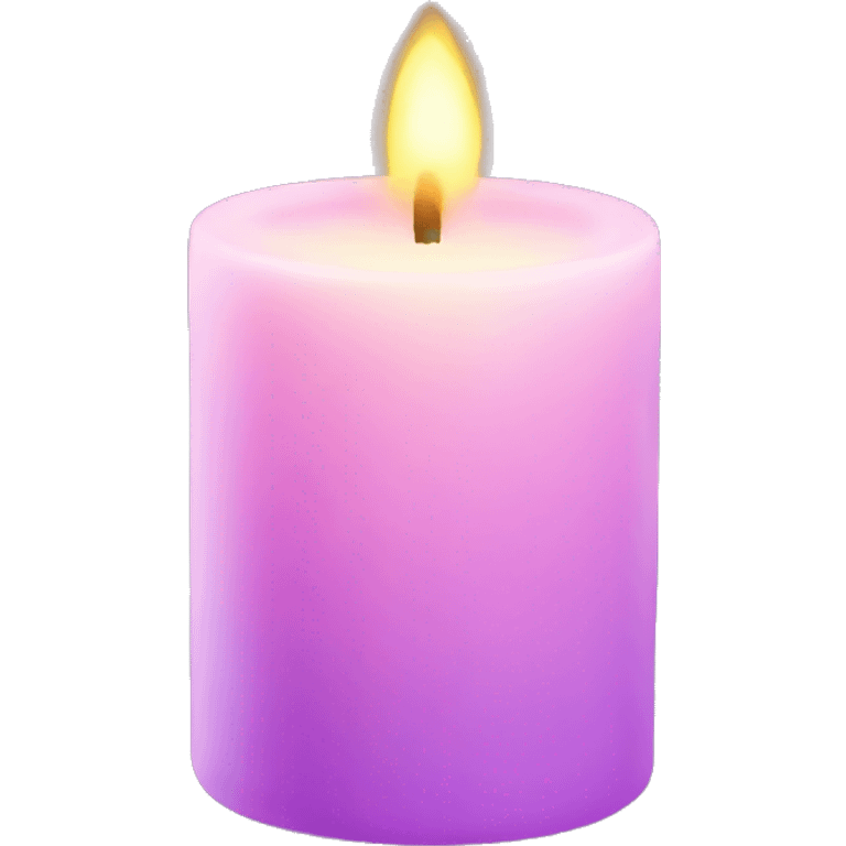 Aesthetic candle  emoji